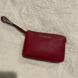 Two sided Micheal kors wristlet